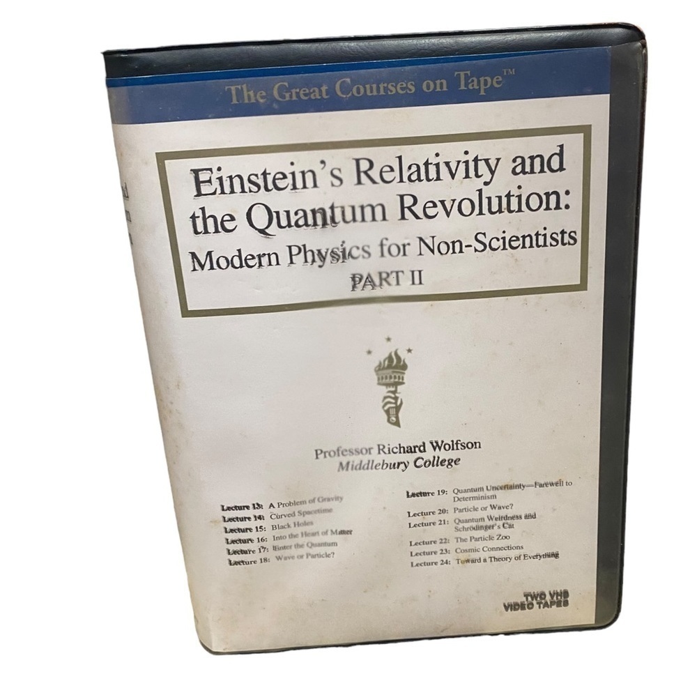 Prof. Richard Wolfson’s Lecture Einstein’s Relativity & Quantum Revolution PT 2
